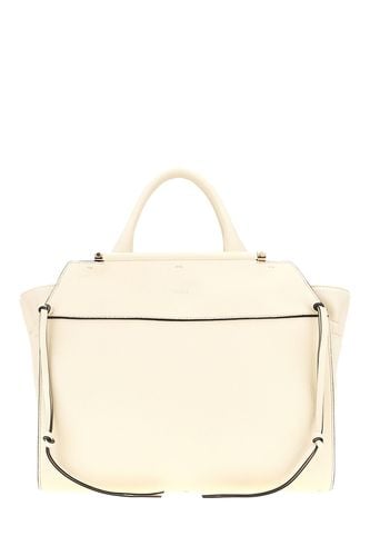 Ivory Leather Medium Steph Handbag - Chloé - Modalova