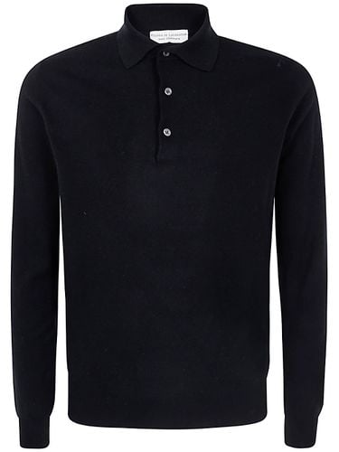 Long Sleeves Cashmere Wool Polo Neck - Filippo De Laurentiis - Modalova