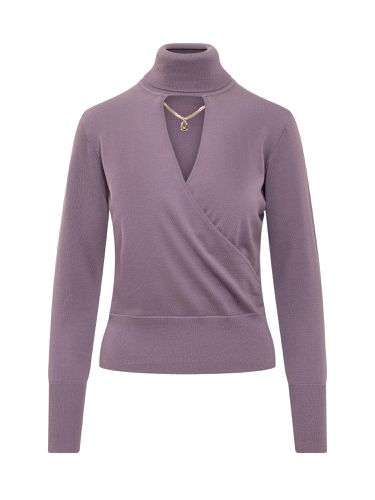 Turtleneck Wrap Jumper - Elisabetta Franchi - Modalova