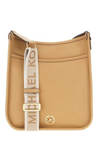 Cappuccino Leather Raven Crossbody Bag - Michael Kors - Modalova