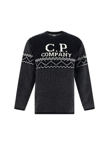 C. P. Company Chenille Jacquard Knitted Jumper - C.P. Company - Modalova