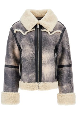 Lessie Faux Shearling Jacket - STAND STUDIO - Modalova