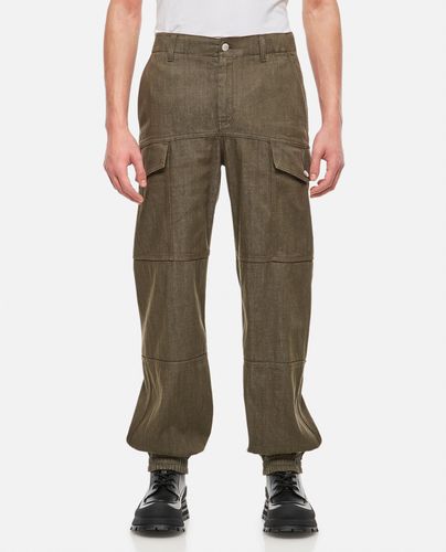 Denim Cotton Jogger - Alexander McQueen - Modalova