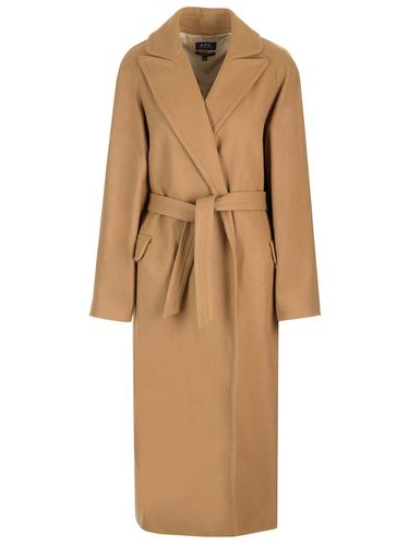 A. P.C. Raglan Shoulders Midi Coat - A.P.C. - Modalova