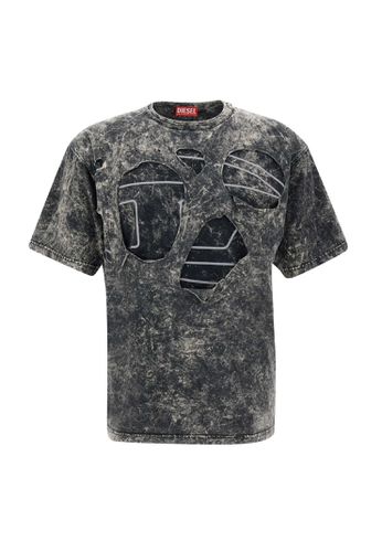 T-boxt Peelovel Cotton T-shirt - Diesel - Modalova