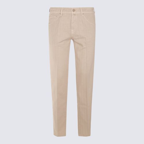 Jacob Cohen Beige Cotton Pants - Jacob Cohen - Modalova