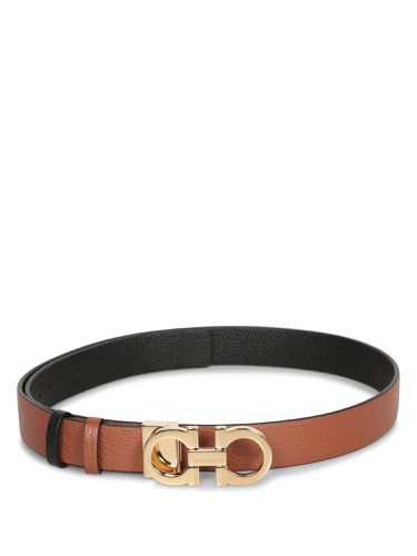 Mediterraneo In Pelle Bicolor Belt - Ferragamo - Modalova