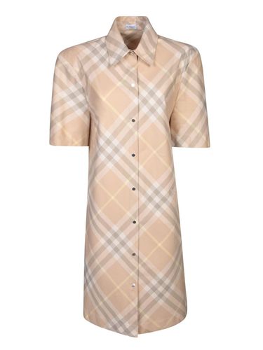 Vintage-check Short-sleeved Shirt Dress - Burberry - Modalova