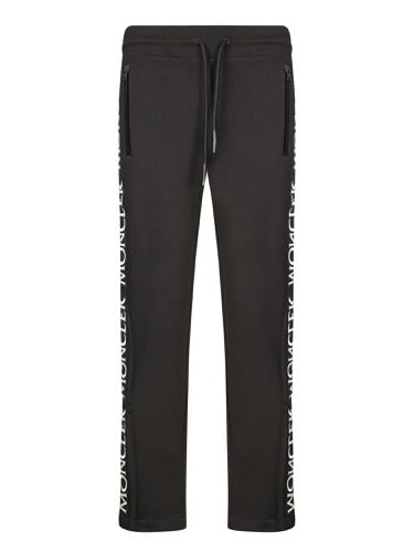 Moncler Black Jogger Pants - Moncler - Modalova