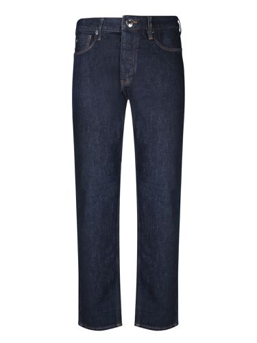 Emporio Armani Dark Blue Slim Jeans - Emporio Armani - Modalova