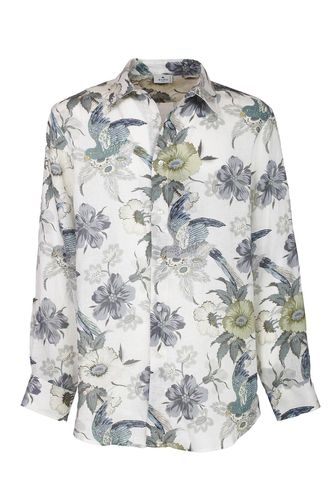 Allover Floral Print Long-sleeved Shirt - Etro - Modalova