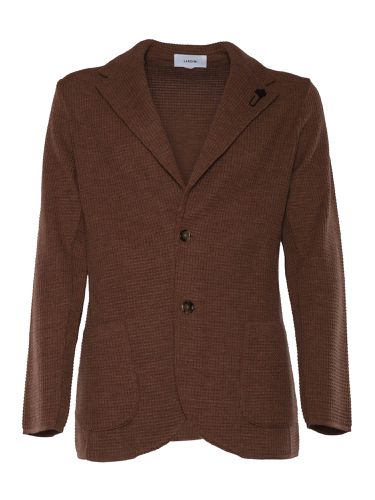 Lardini Man Knitted Jacket - Lardini - Modalova