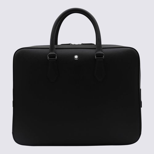 Leather Top Handle Bag - Montblanc - Modalova