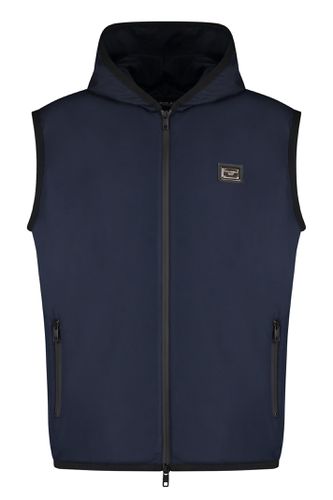 Sporty Vest With Zipper - Dolce & Gabbana - Modalova