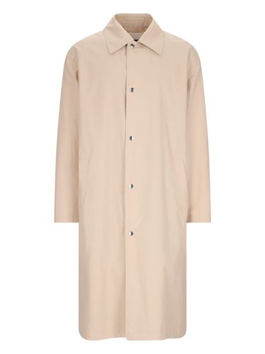 Jil Sander Logo Trench Coat - Jil Sander - Modalova