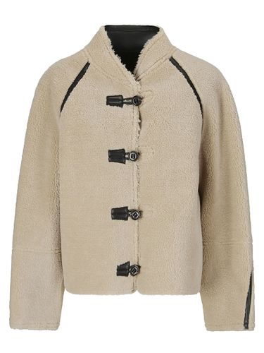 Short Shearling Reversible Coat - Low Classic - Modalova