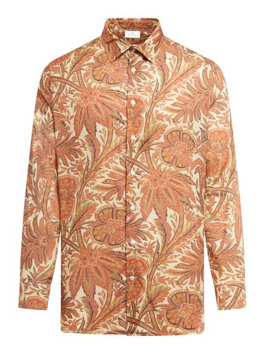 Floral-printed Long-sleeved Shirt - Etro - Modalova