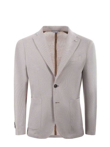 Manuel Ritz Honeycomb Cotton Jacket - Manuel Ritz - Modalova