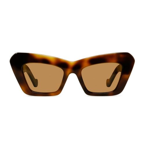 Lw40036i Anagram 53e Havana Sunglasses - Loewe - Modalova