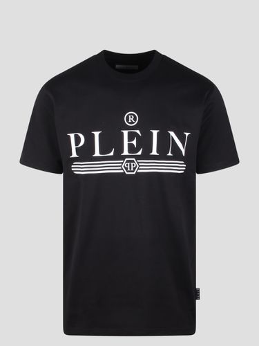 Round Neck Ss Logo T-shirt - Philipp Plein - Modalova