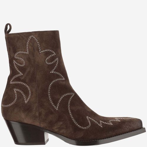 Sartore Suede Western Boots - Sartore - Modalova