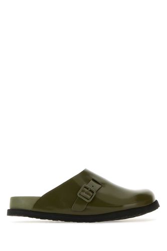 Army Green Leather 33 Dougal Slippers - Birkenstock - Modalova