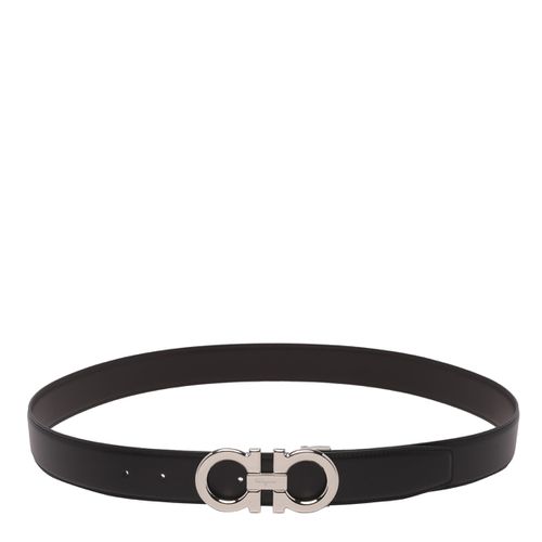 Gancini Adjustable And Reversible Belt - Ferragamo - Modalova