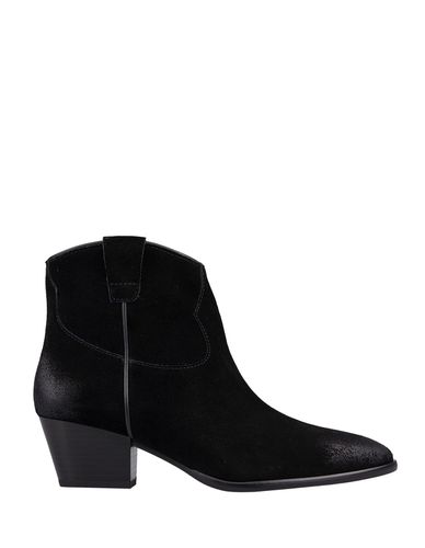 Ash Fame Ankle Boots In Black Suede - Ash - Modalova