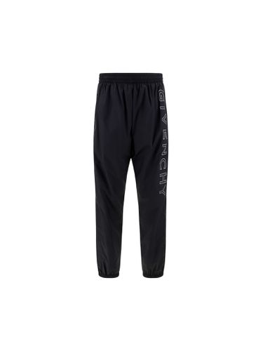 Givenchy Nylon Joggers With Logo - Givenchy - Modalova