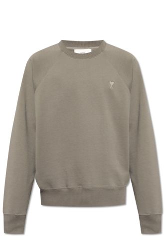 Sweatshirt With Logo - Ami Alexandre Mattiussi - Modalova