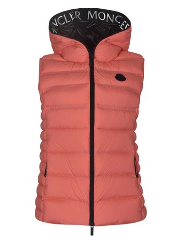 Moncler Logo Hooded Gilet - Moncler - Modalova