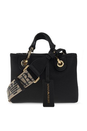 Logo Detailed Tote Bag - Emporio Armani - Modalova