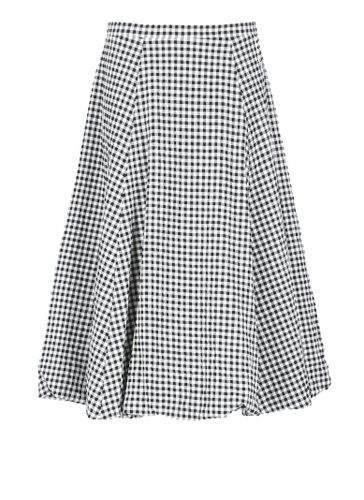 Marni Gingham Seersucker Skirt - Marni - Modalova