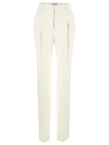 Pleated Sartorial Trousers - Saint Laurent - Modalova