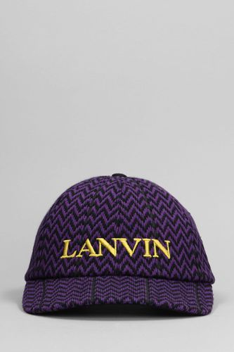 Lanvin Hats In Black Cotton - Lanvin - Modalova