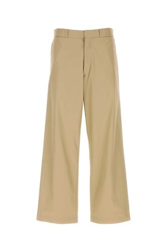 Cappuccino Cotton Wide-leg Pant - MM6 Maison Margiela - Modalova