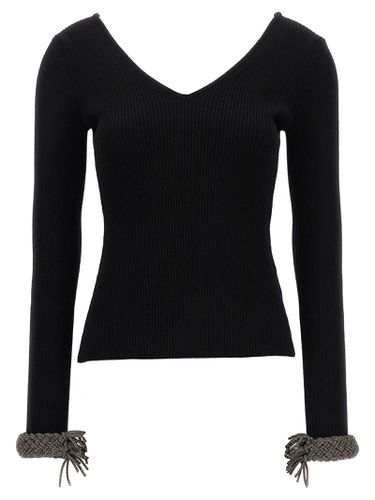 Jewel Cuffs Sweater - Giuseppe di Morabito - Modalova