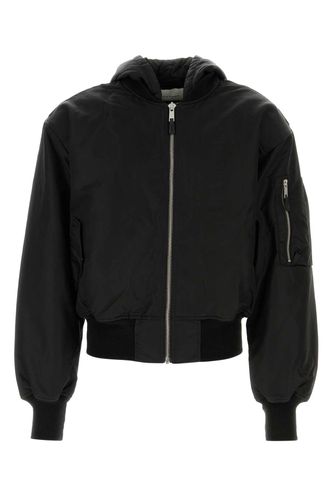 Black Nylon Bomber Jacket - Entire Studios - Modalova