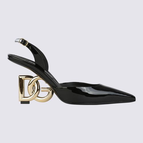 Dolce & Gabbana Black Leather Pumps - Dolce & Gabbana - Modalova