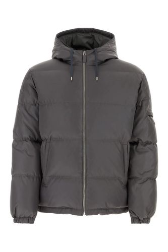 Prada Graphite Re-nylon Down Jacket - Prada - Modalova