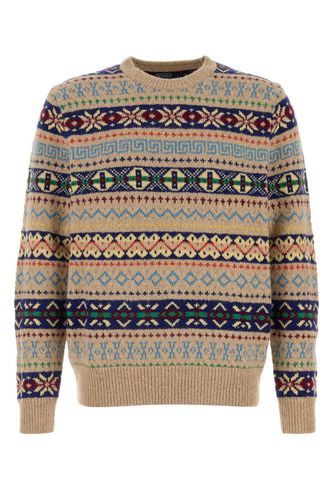 Embroidered Wool Blend Sweater - Polo Ralph Lauren - Modalova