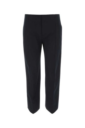 Midnight Blue Cotton Cropped Cut Pant - Bottega Veneta - Modalova