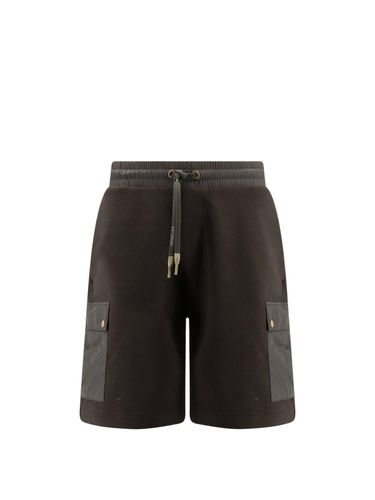 Logo Patch Drawstring Waist Shorts - Moncler - Modalova