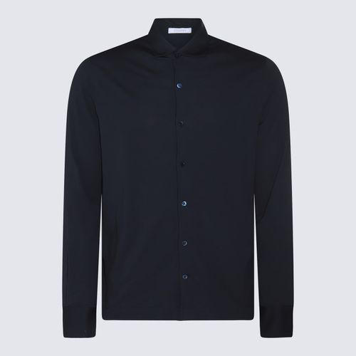 Cruciani Blue Cotton Shirt - Cruciani - Modalova