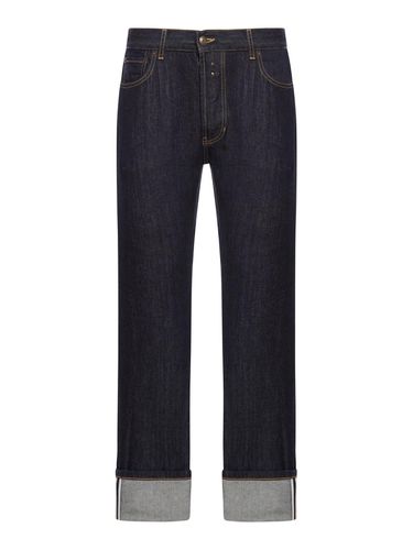 Straight-leg Turn-up Hem Jeans - Alexander McQueen - Modalova