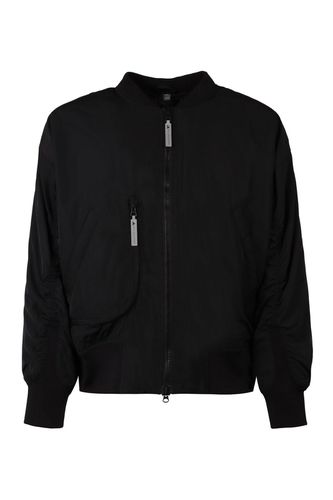 Band Collared Zip-up Bomber Jacket - Adidas by Stella McCartney - Modalova