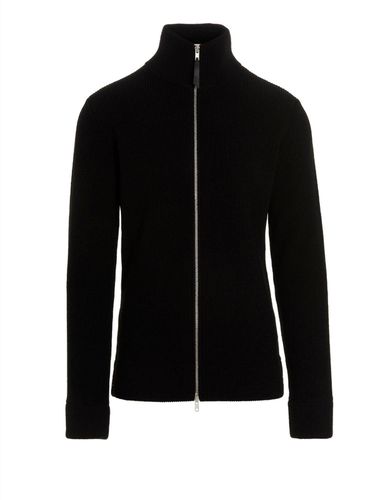 High-neck Rib Knit Zipped Pullover - Maison Margiela - Modalova