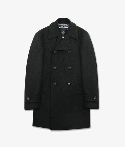 Wool And Cashmere Peacoat Fitz Roy Coat - Larusmiani - Modalova