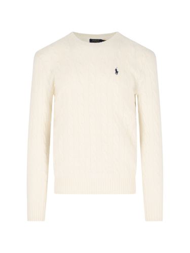 Polo Ralph Lauren Plaited Sweater - Polo Ralph Lauren - Modalova