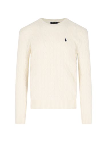 Pony Embroidered Knit Jumper - Polo Ralph Lauren - Modalova